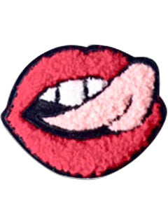 Fuzzy Hot Lips Patch