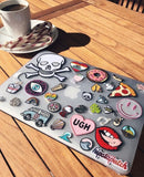 Fuzzy Hot Lips Patch